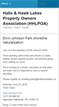Mobile Screenshot of hallshawklakes.ca